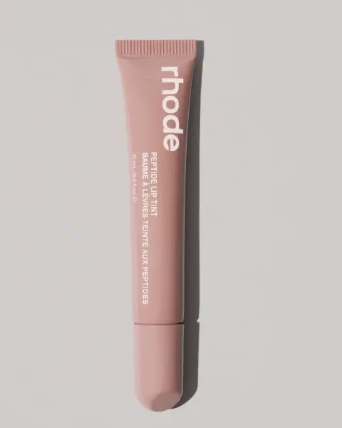 Embalagem batom Rhode gloss-Toast/via rhodeskin.com